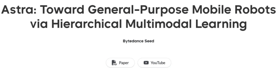 No momento, você está visualizando Bytedance apresenta Astra: Uma arquitetura de modelo duplo para navegação de robô autônoma